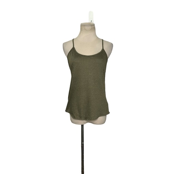 Urban Outfitters green racer back loose tank top size small - Picture 6 of 9